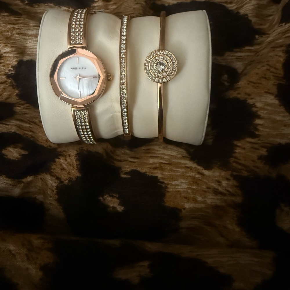 Anne Klein Rose Gold with Diamonds, Watch Elegant Accessories